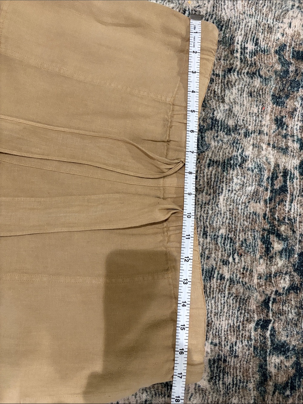 Raquel Allegra Taupe Drawstring Capris - Picture 11 of 11